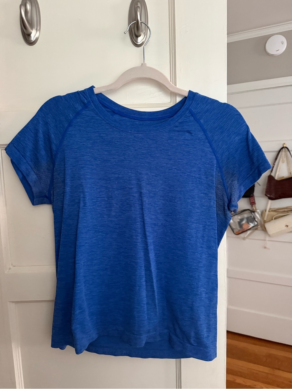 lululemon athletica Royal Blue Short Sleeve Performance Tee